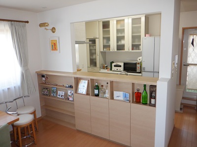 リビング側 施工後